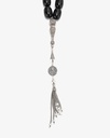 Aqate black Rosary ROS350BK