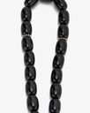 Aqate black Rosary ROS350BK