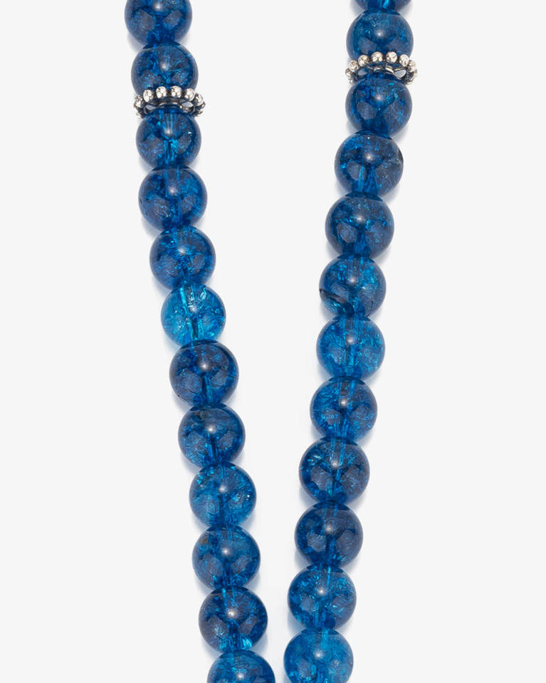 Quartz Blue Rosary ROS345BL