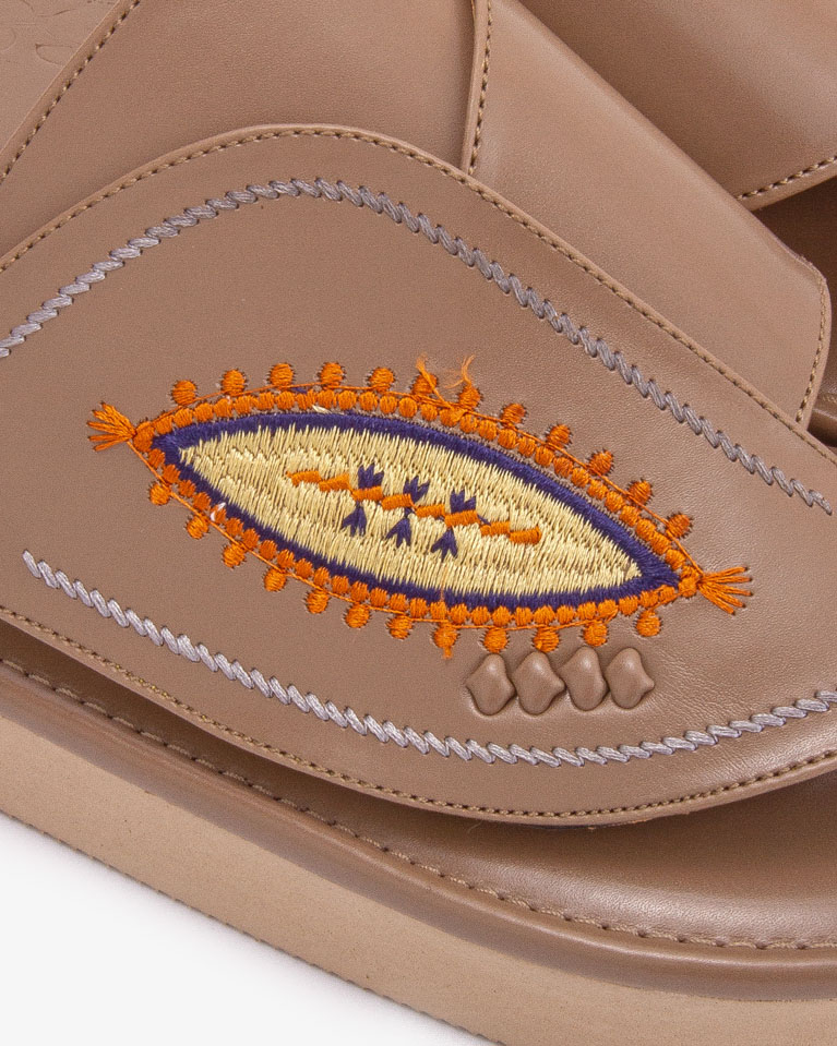 Shargy Leather Sandal 813SSBG