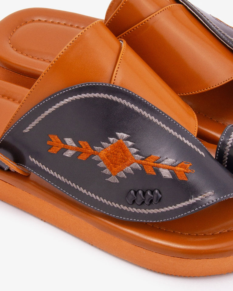 Shargy Leather Sandal 838SSNV