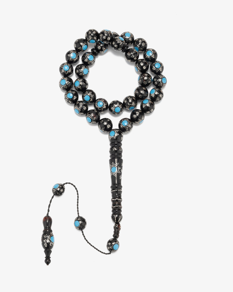 Cook rosary silver ROS440BL