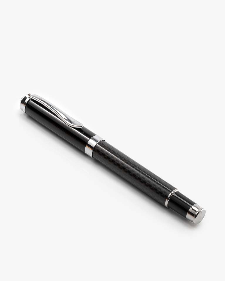 Men pen black & silver PEN808BK
