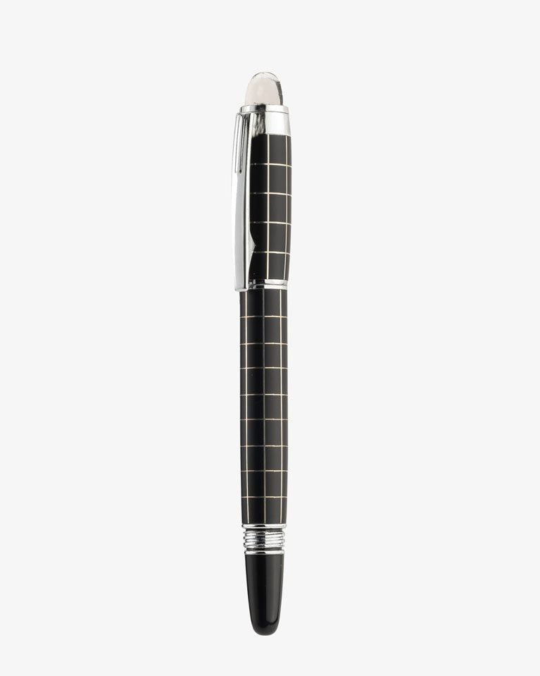 Men pen black& silver PEN831BK