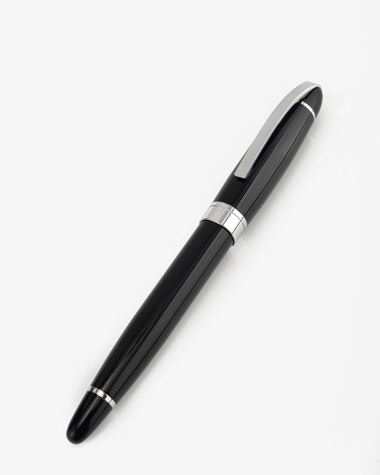 Men pen black & silver PEN833BK