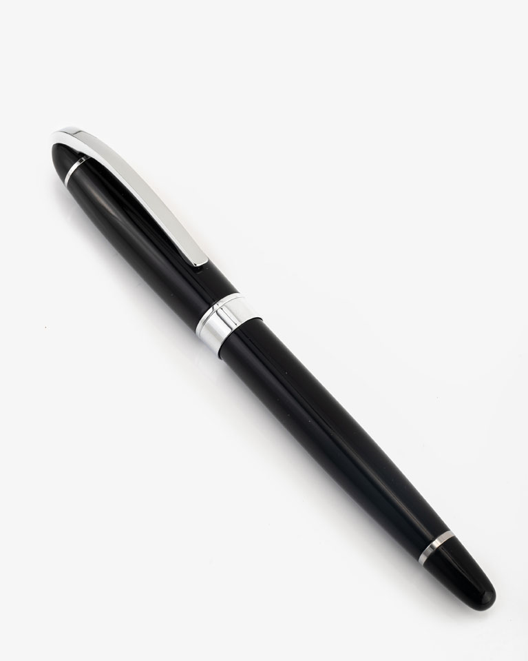Men pen black & silver PEN838BK