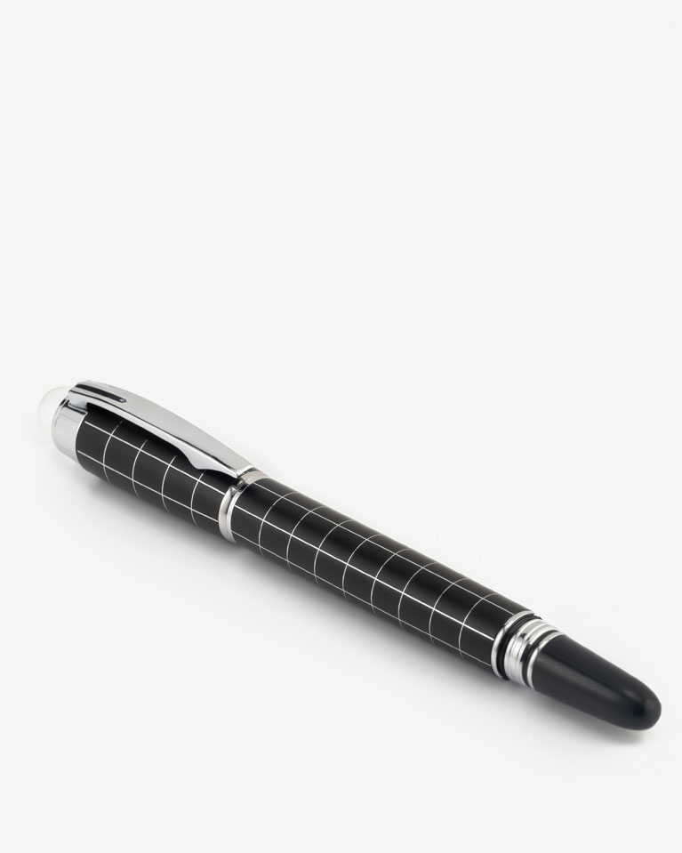 Men pen black& silver PEN840BK