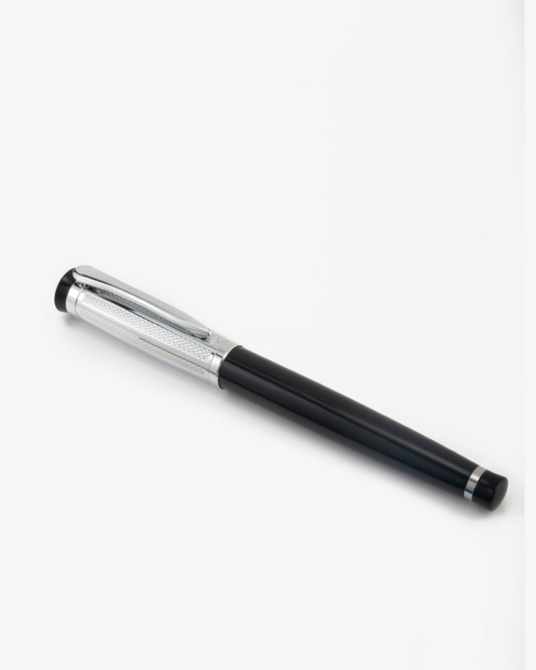Men pen silver & black PEN845SV