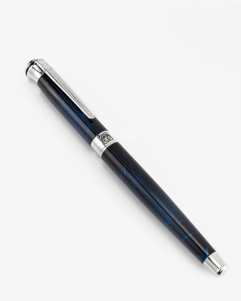 Men pen navy & silver PEN849NV