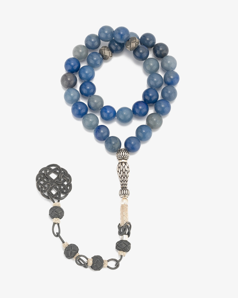 Sodalite stone Rosary ROS331BL