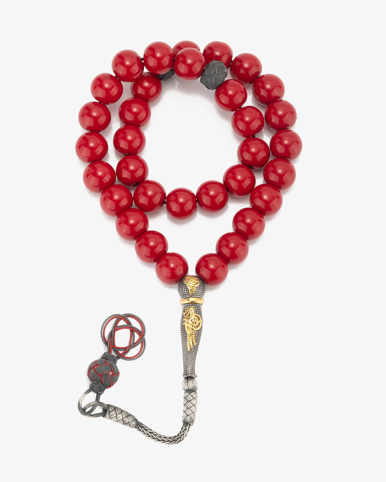Red coral Rosary ROS329RD