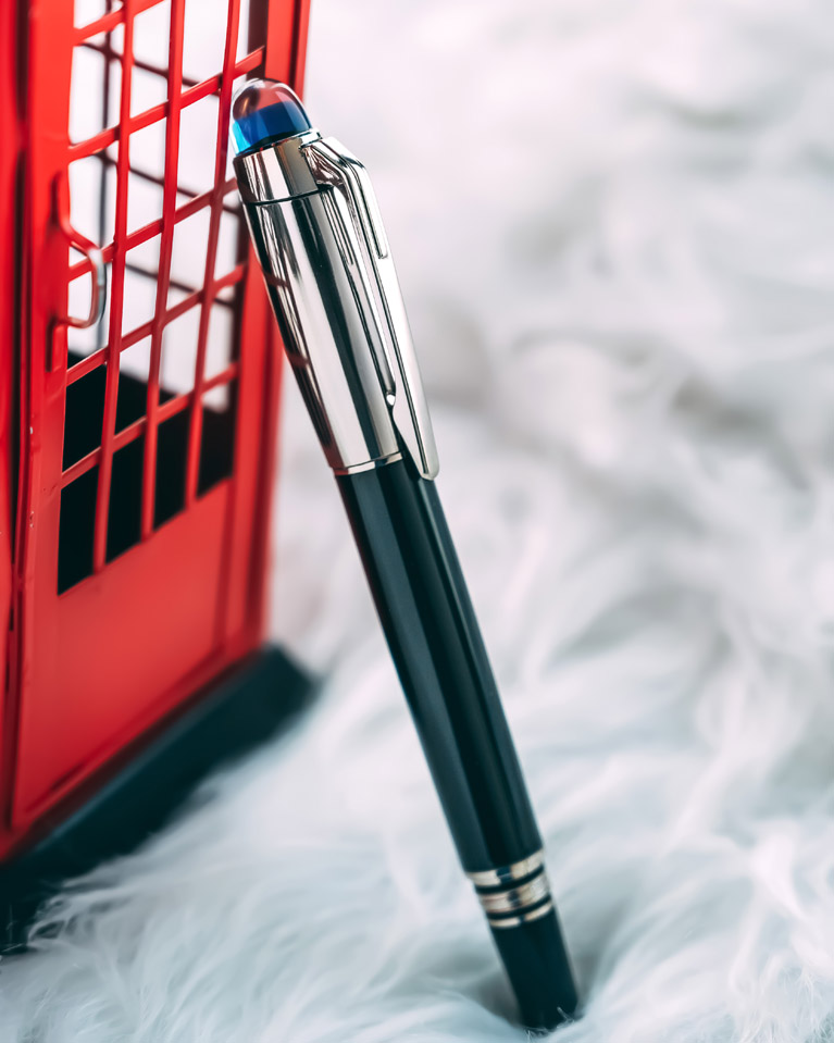 Men pen black & silver PEN770SV