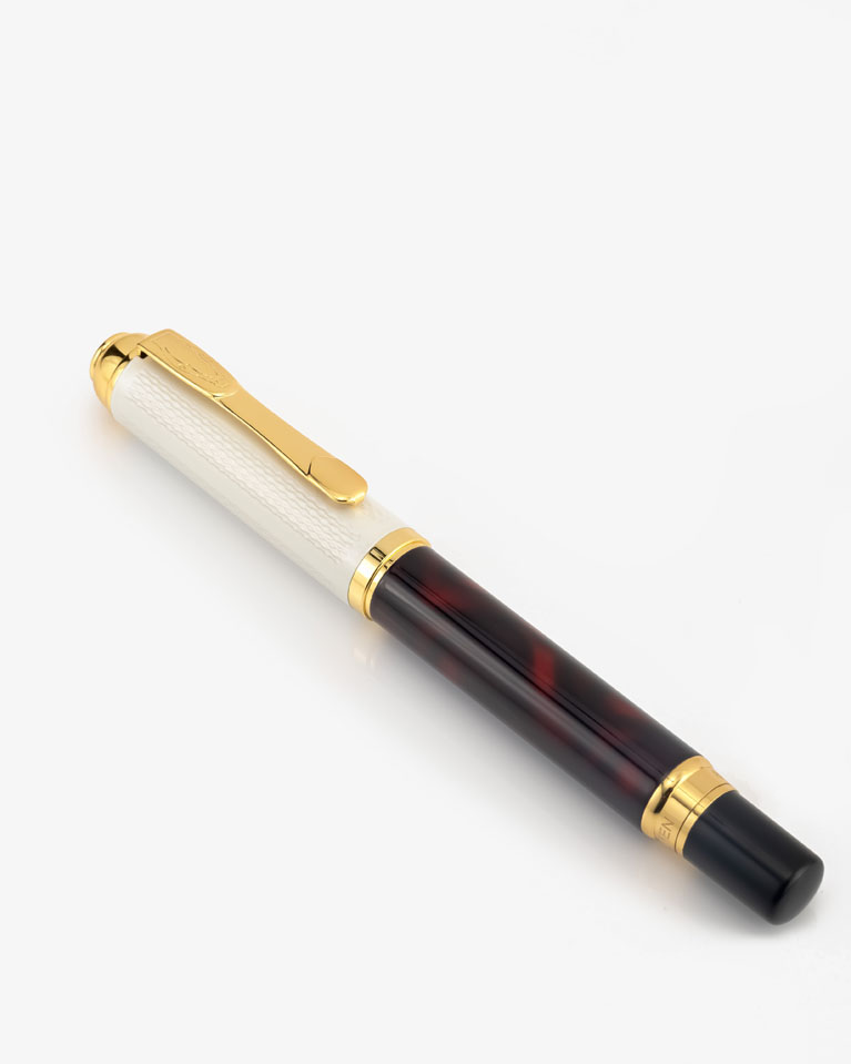 Men pen white & bordo PEN826MC
