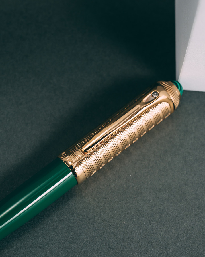 DAHNAG pen gold & green PEN904GN