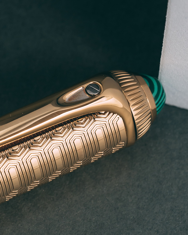 DAHNAG pen gold & green PEN904GN