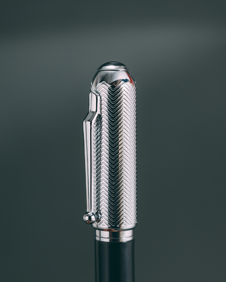 DAHNAG pen black & silver PEN907BK