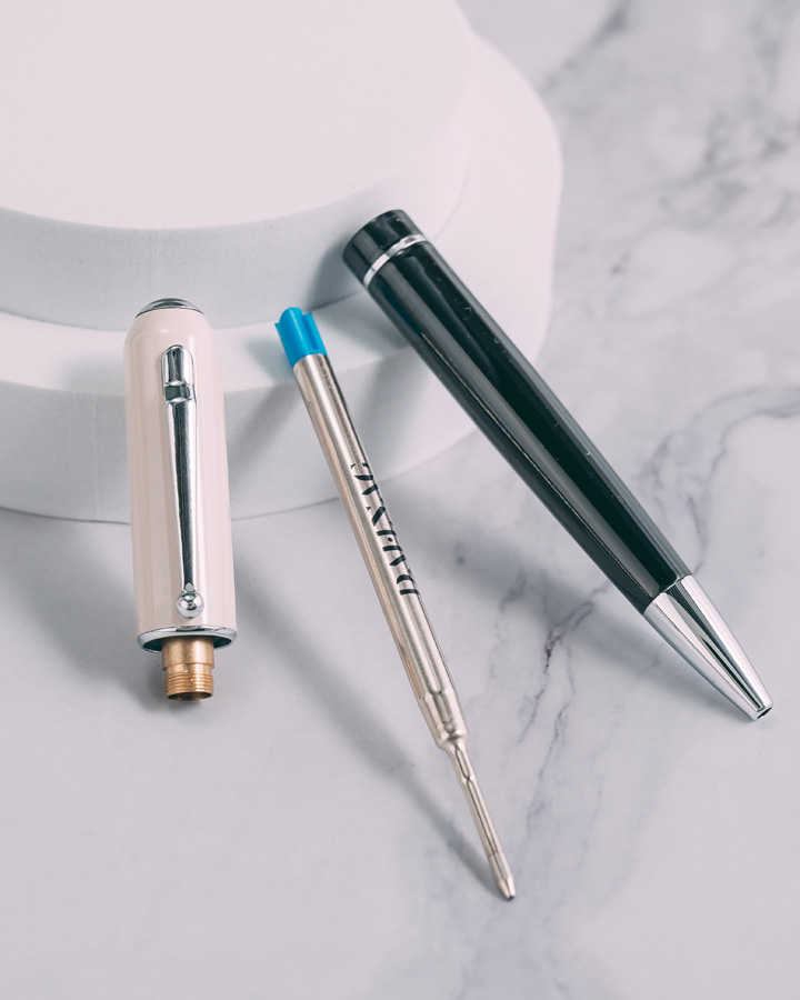 DAHNAG pen black & beige PEN909BK