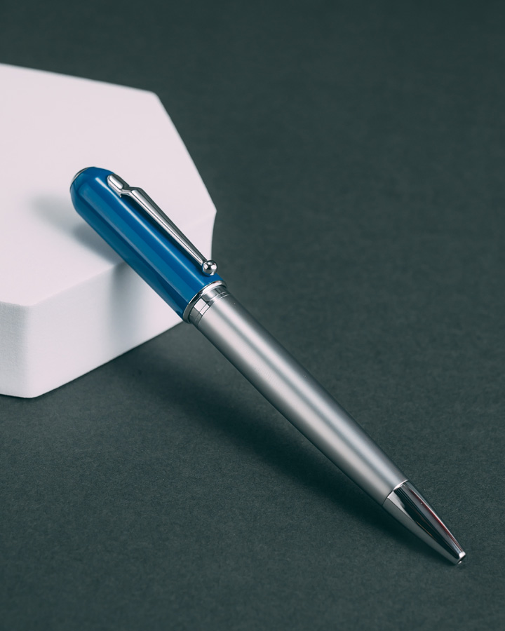 DAHNAG pen blue & silver PEN911BL