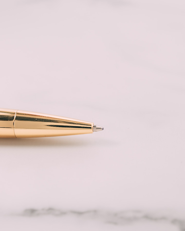 قلم دهنج ذهبي كلاسيك