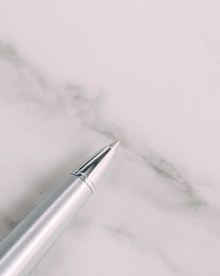 DAHNAG pen silver PEN916SV