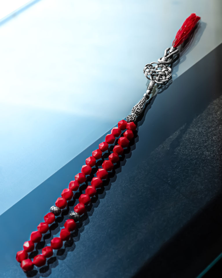 Red coral Rosary ROS311RD