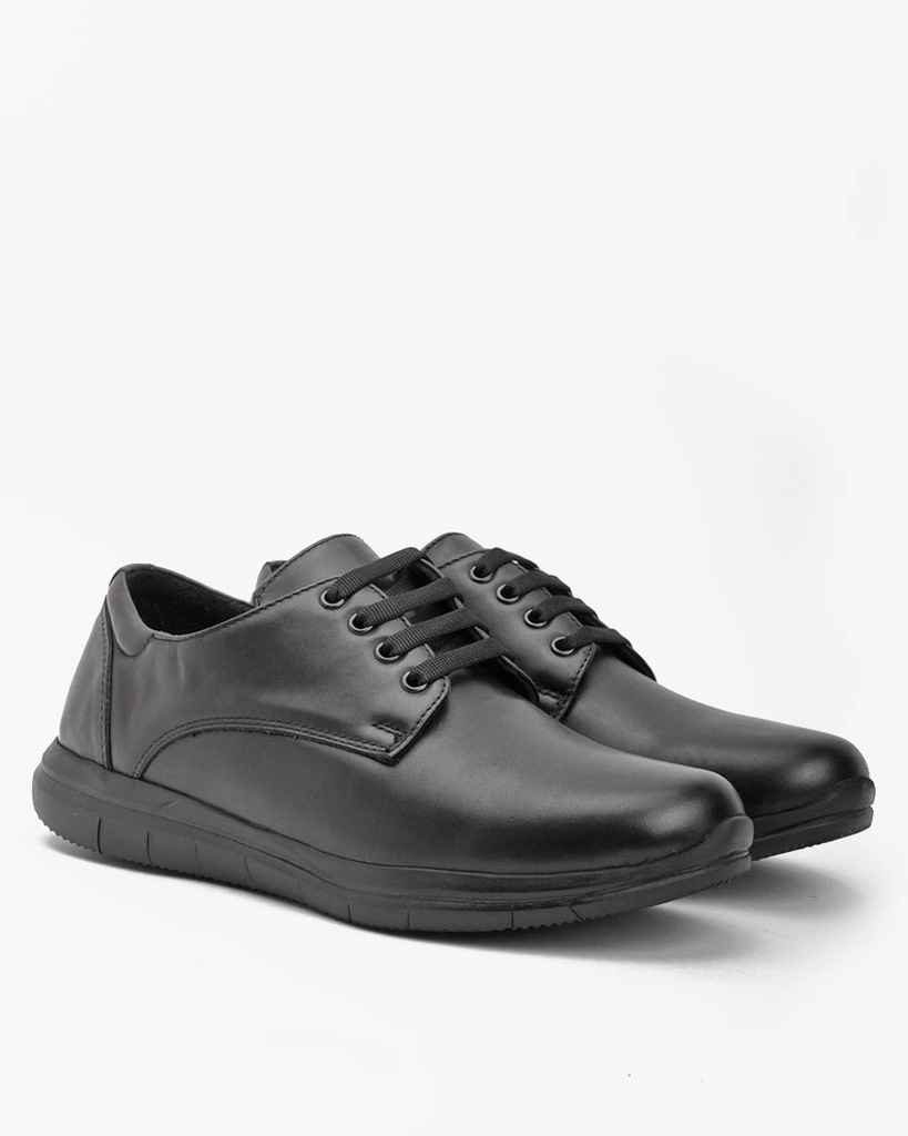 7959 leather shoe black