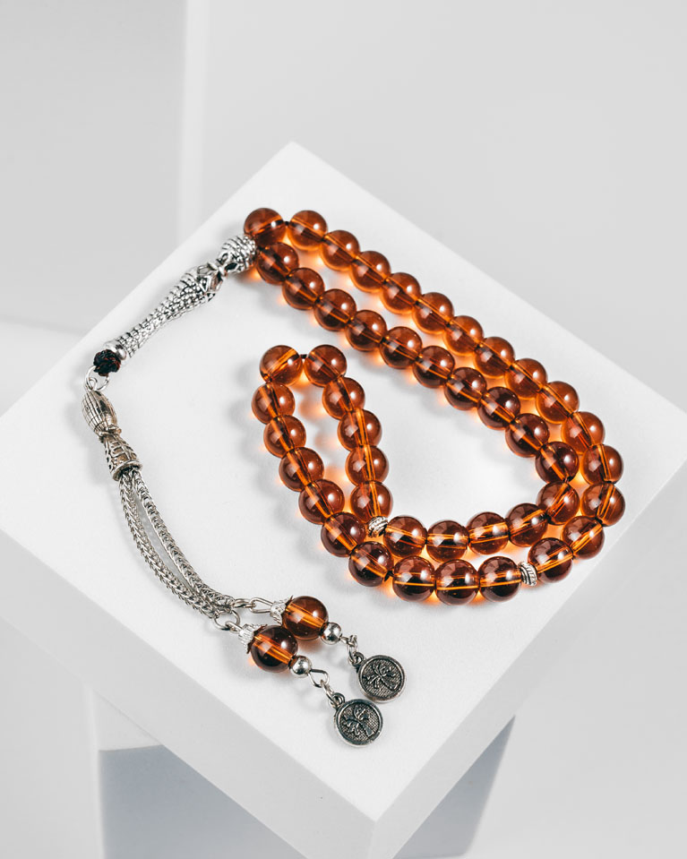 Natural stone rosary SEMROS2818BN