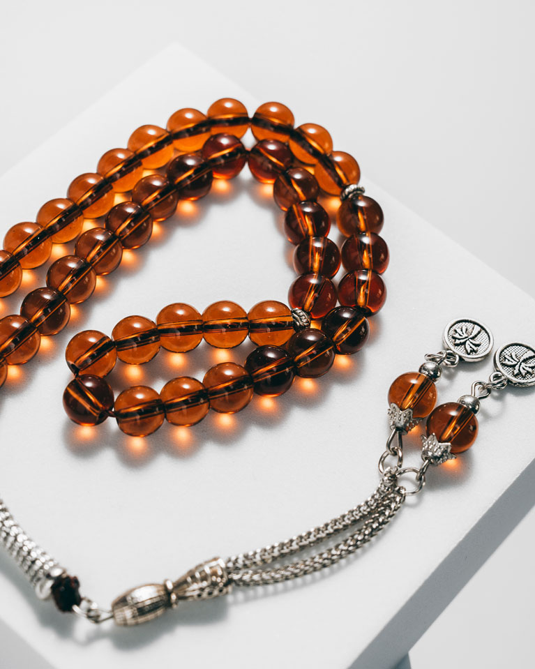 Natural stone rosary SEMROS2818BN