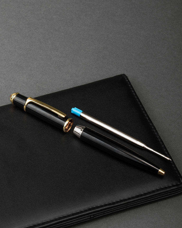 Men pen black & gold SEMPEN204BK