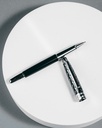 Men pen black & silver SEMPEN420BK