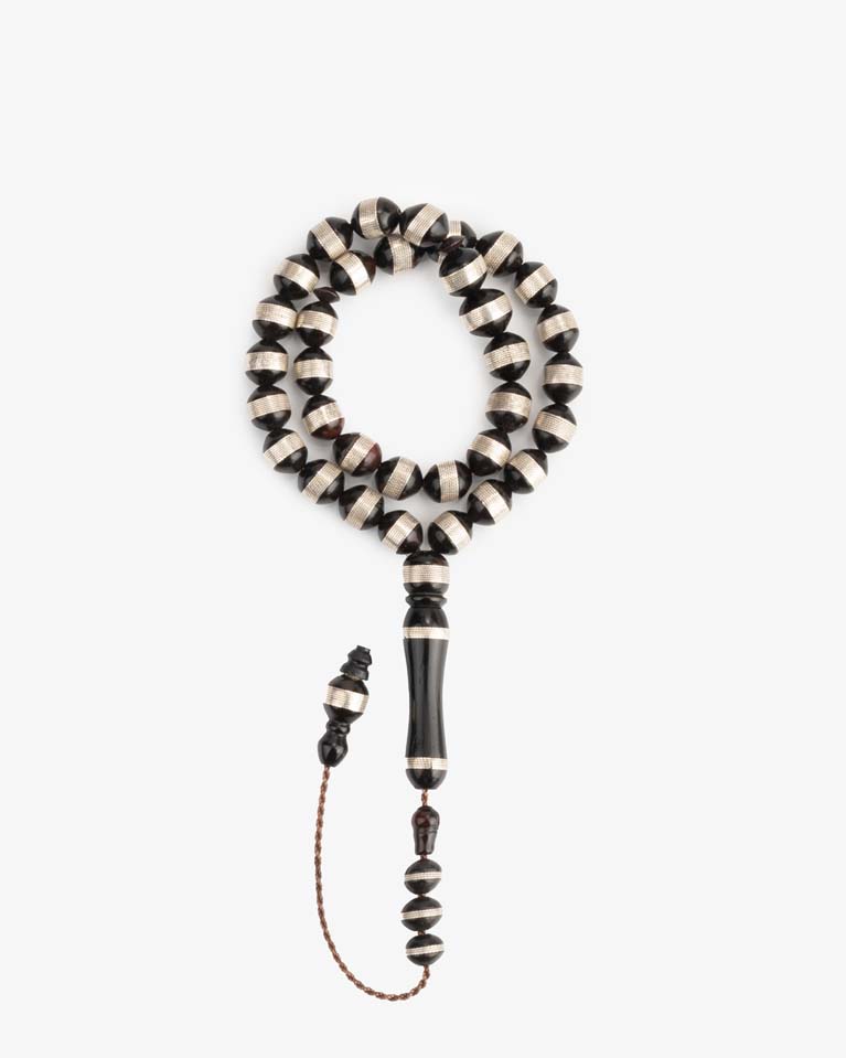 سبحة فاخرة كوك وفضة