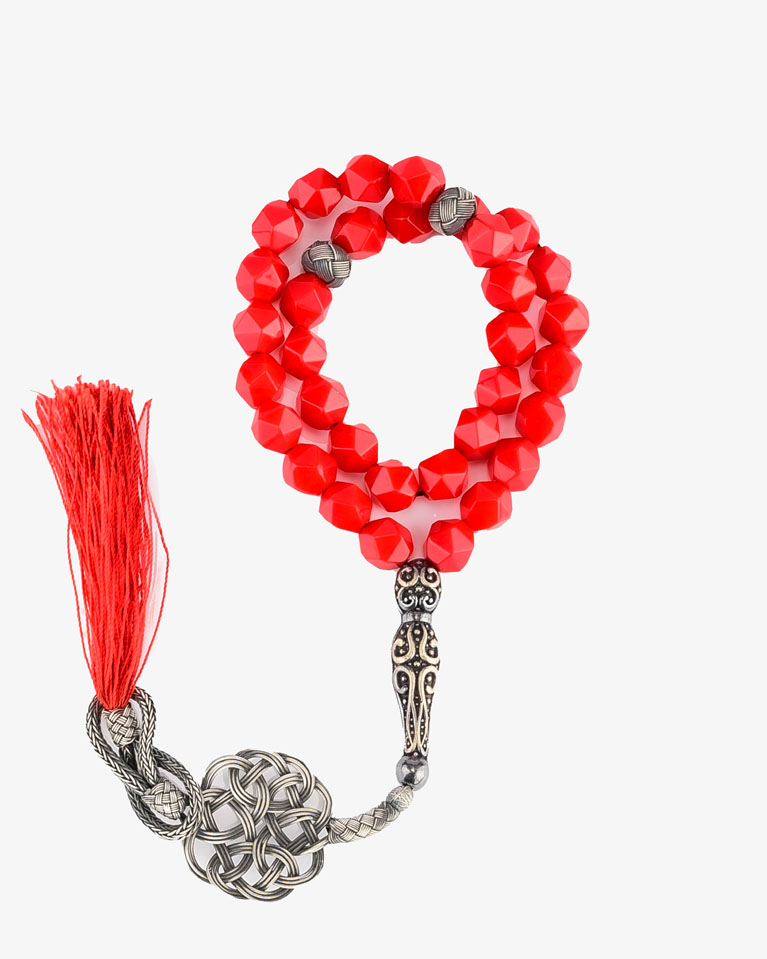 Red coral Rosary ROS311RD