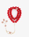 Red coral Rosary ROS328RD