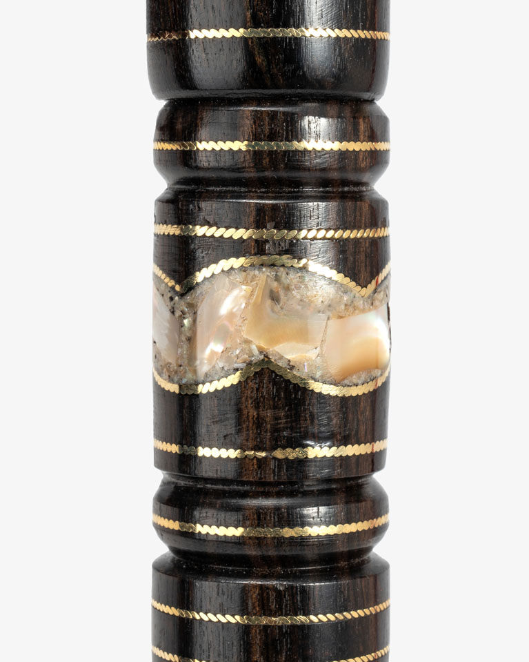 Canes seashell Ebony Wood CAN007BN