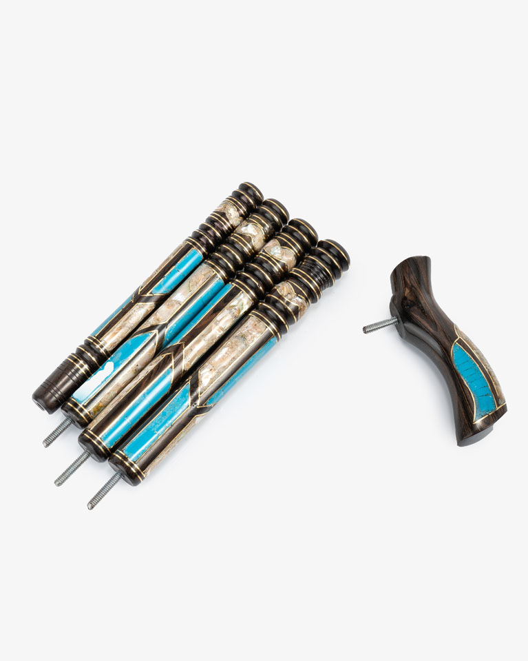 Canes Seashell Ebony Wood CAN010BN