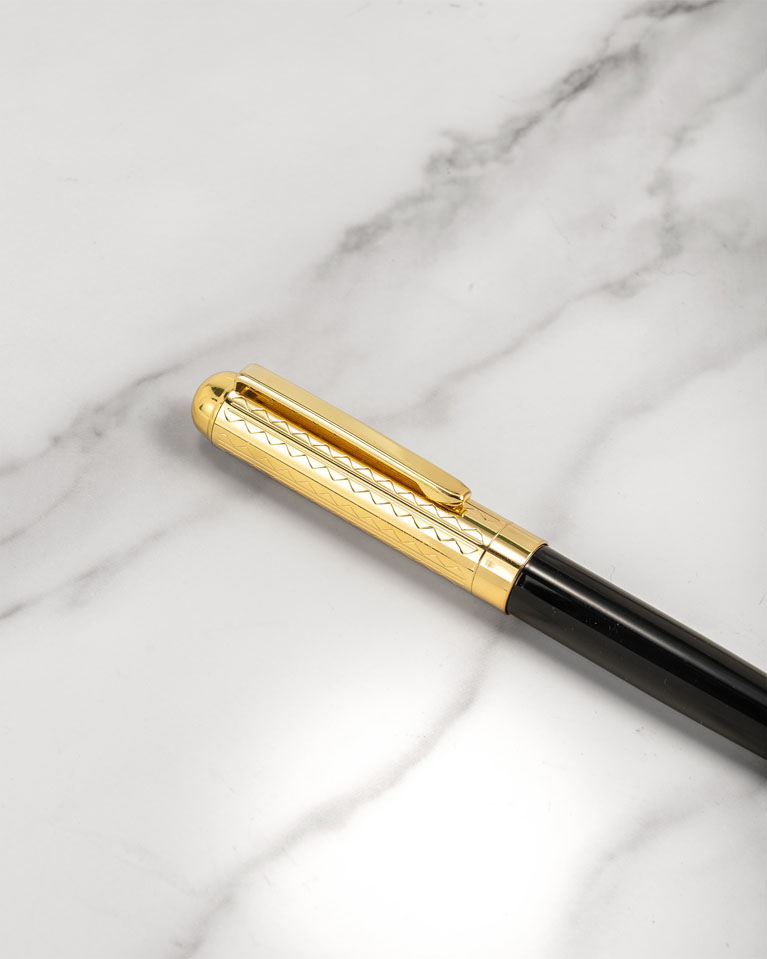 Men pen gold & black SEMPEN017GD