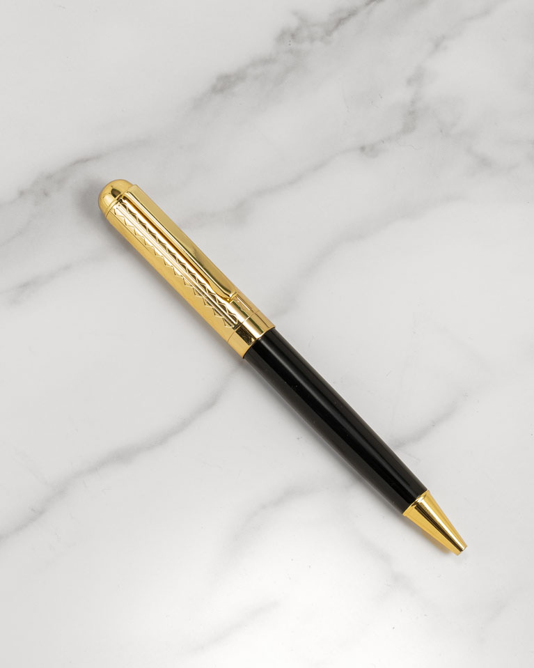 Men pen gold & black SEMPEN017GD
