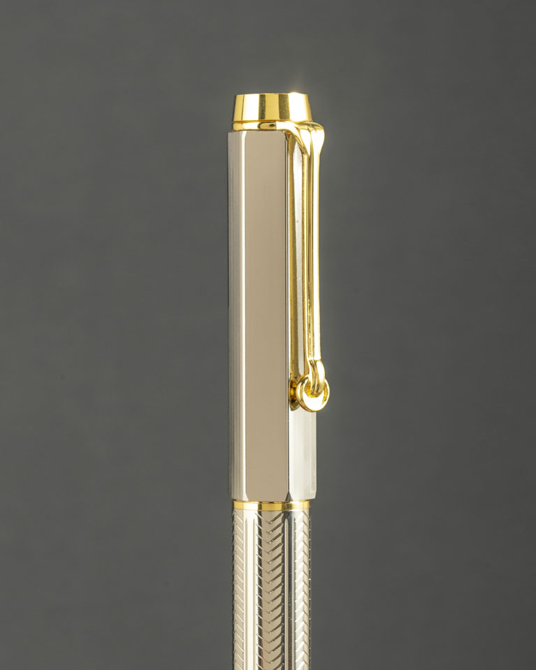 Men pen silver & gold SEMPEN006SV