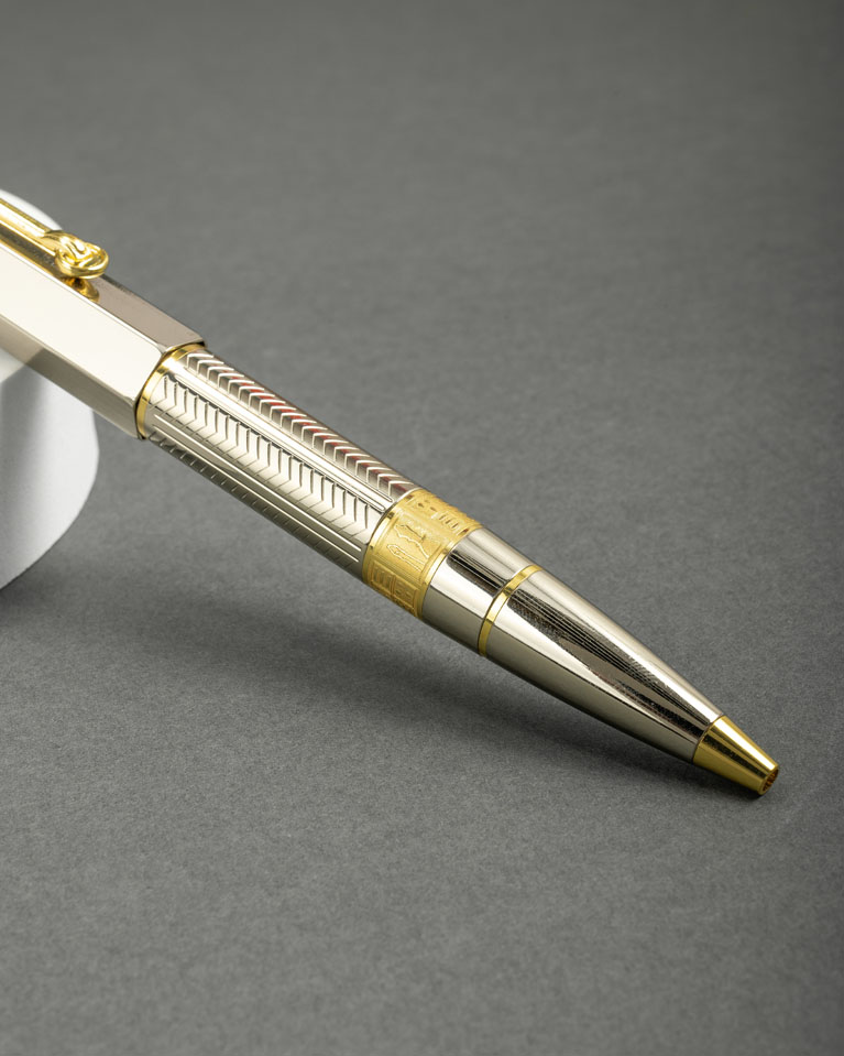 Men pen silver & gold SEMPEN006SV