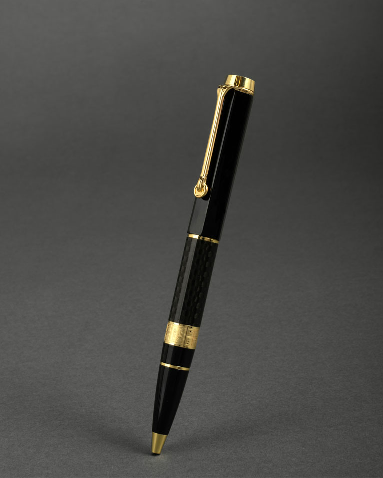 Men pen black & gold SEMPEN011BK
