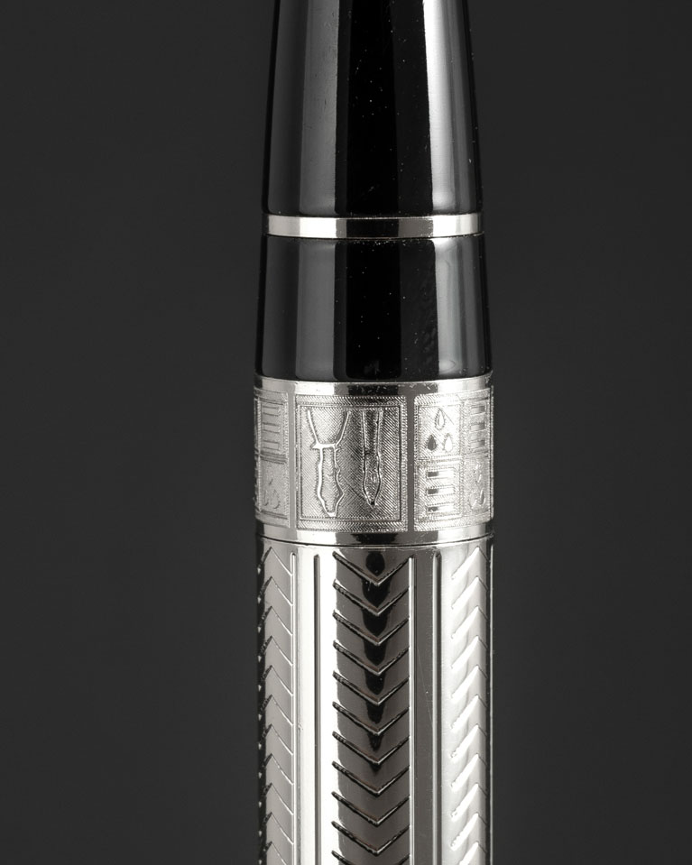 Men pen black & silver SEMPEN005BK