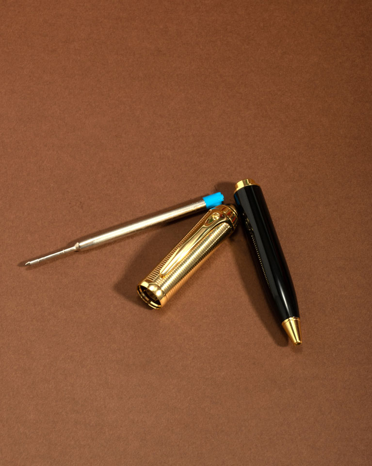 Men pen gold & black SEMPEN020GD