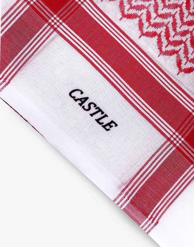 1143castle Shemagh red