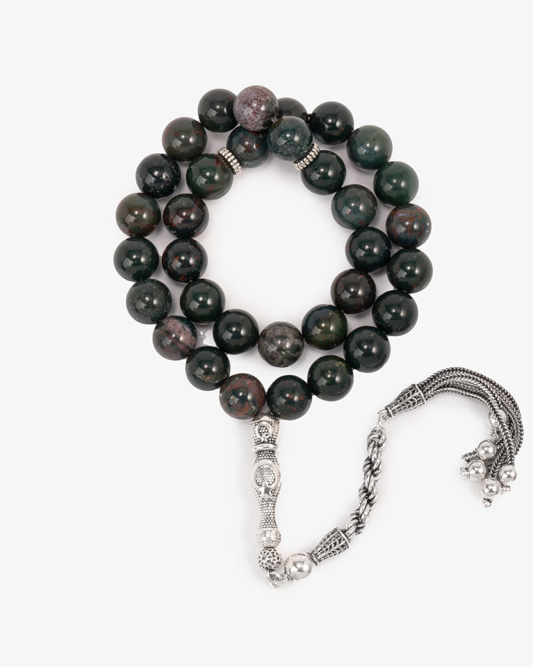 Blood Stone Rosary ROS234GN