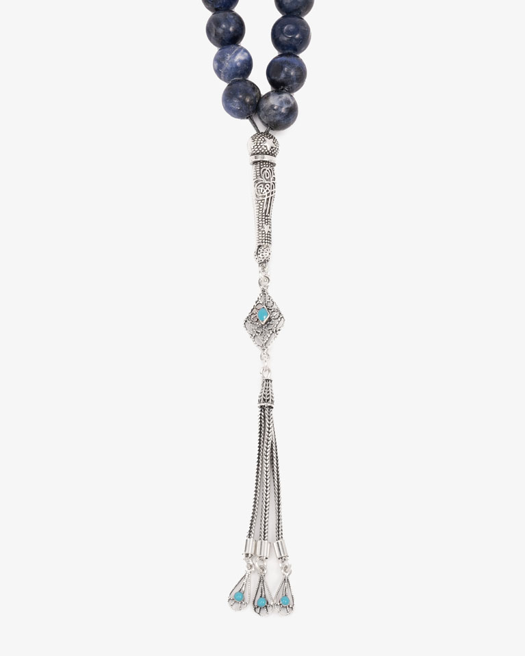 Sodalite stone Rosary ROS237BL