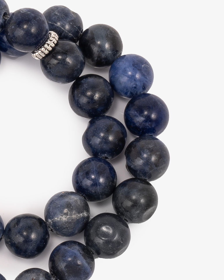 Sodalite stone Rosary ROS237BL
