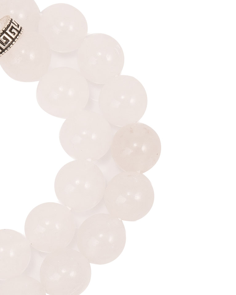 White Jade stone Rosary ROS230WH