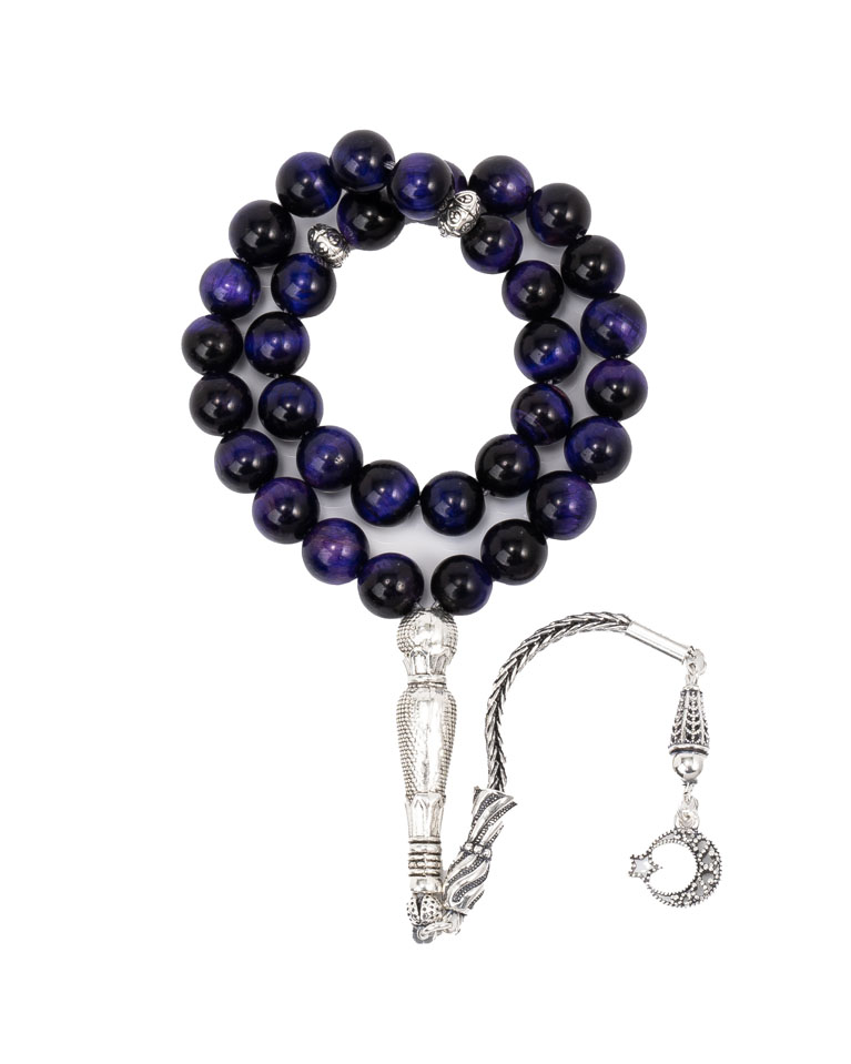 Natural purple stone rosary ROS260PR
