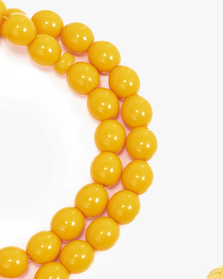 Sandalus yellow Rosary ROS603YL