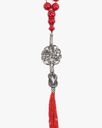 Sandalus red Rosary ROS608RD